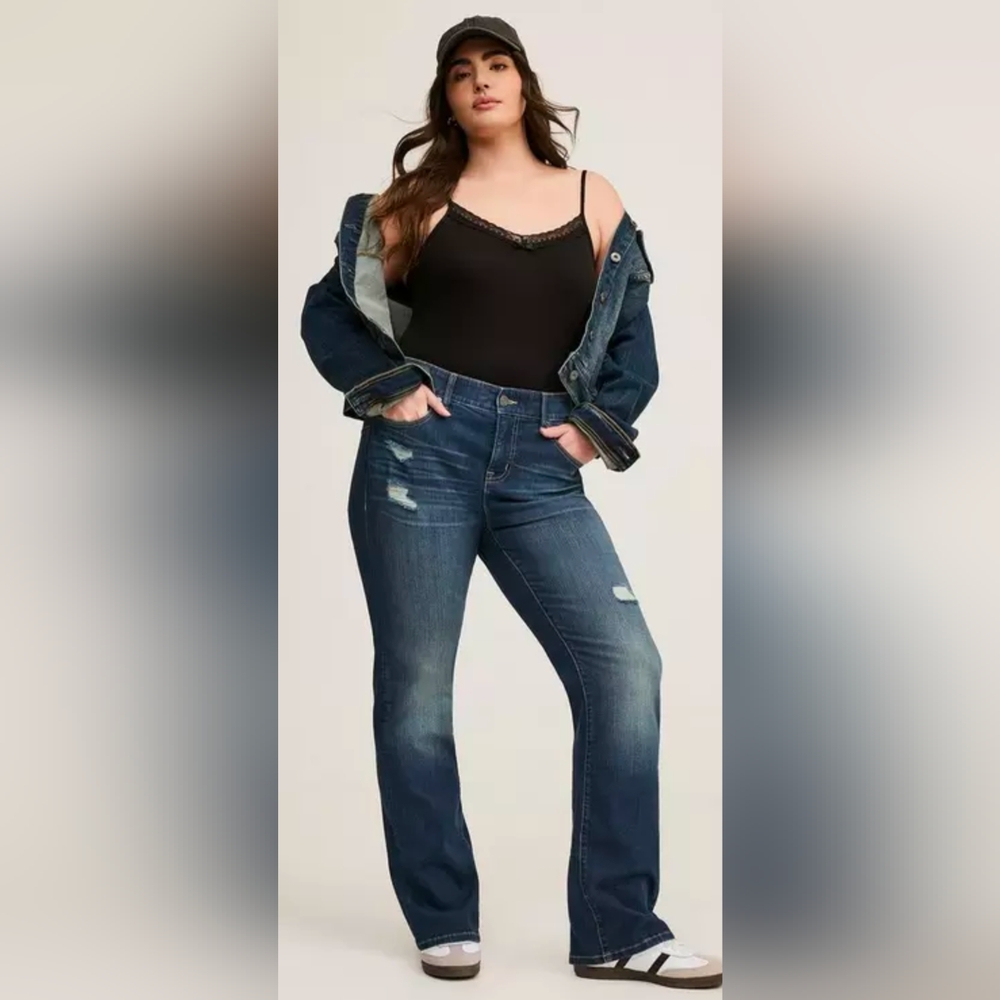 Bombshell High-Rise Straight Jean
